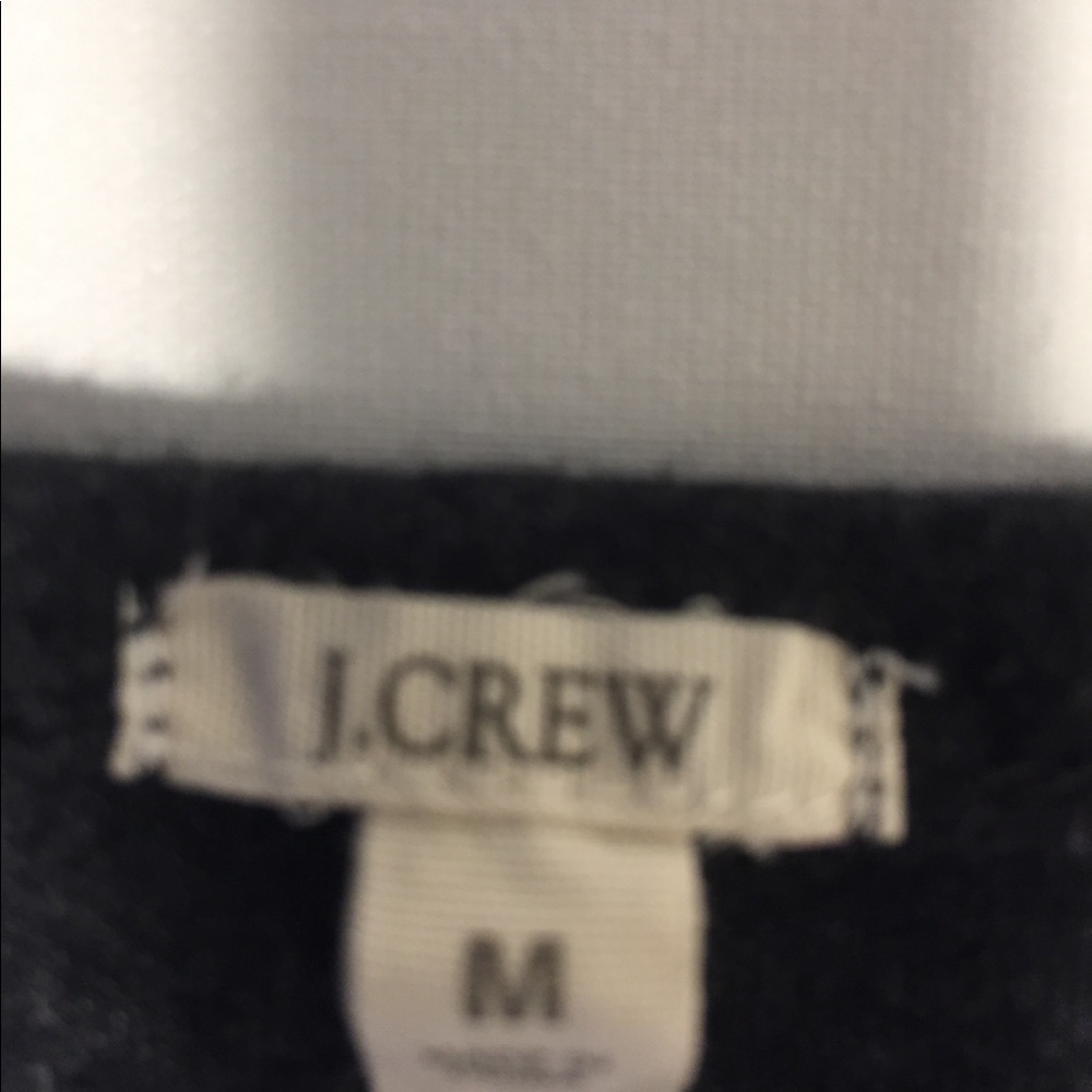 J Crew Charcoal Gray Top With Sequins - Picture 5 of 6
